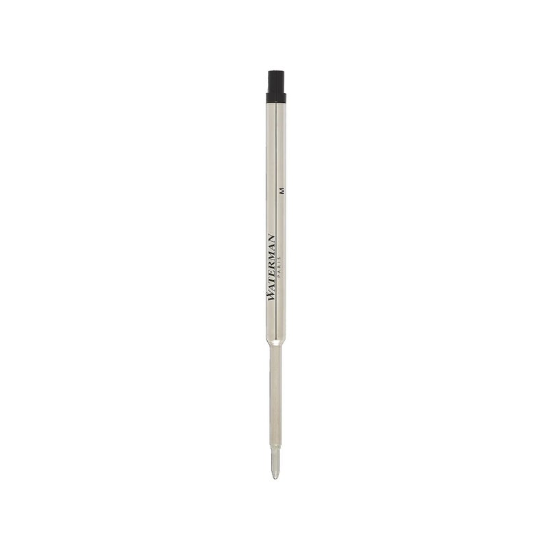Waterman Ballpoint Pen Refill, Medium Point, 0.7 mm, Black - Image 2
